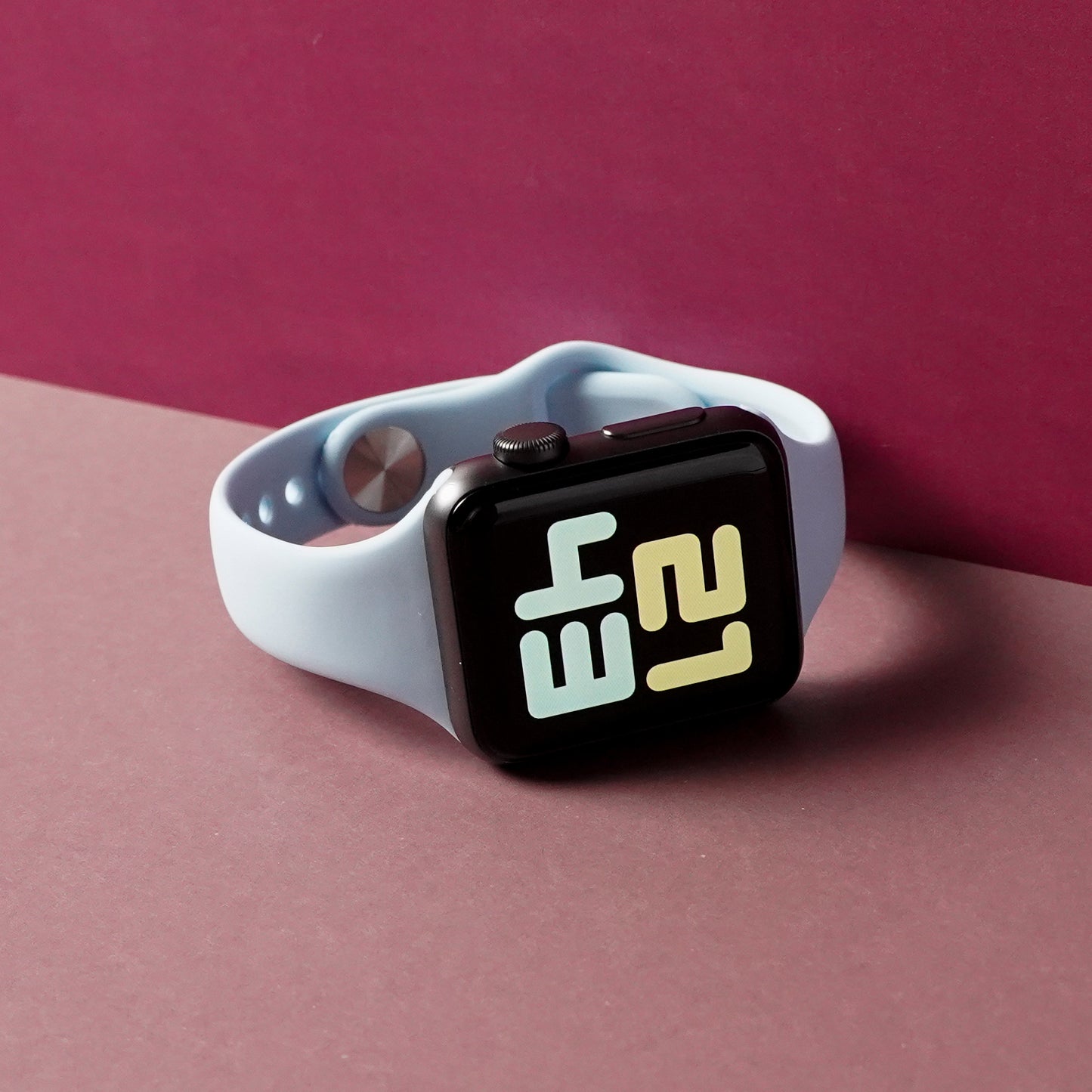 シリコン スリム アップルウォッチバンド くすみ パステル モノトーン Apple Watch