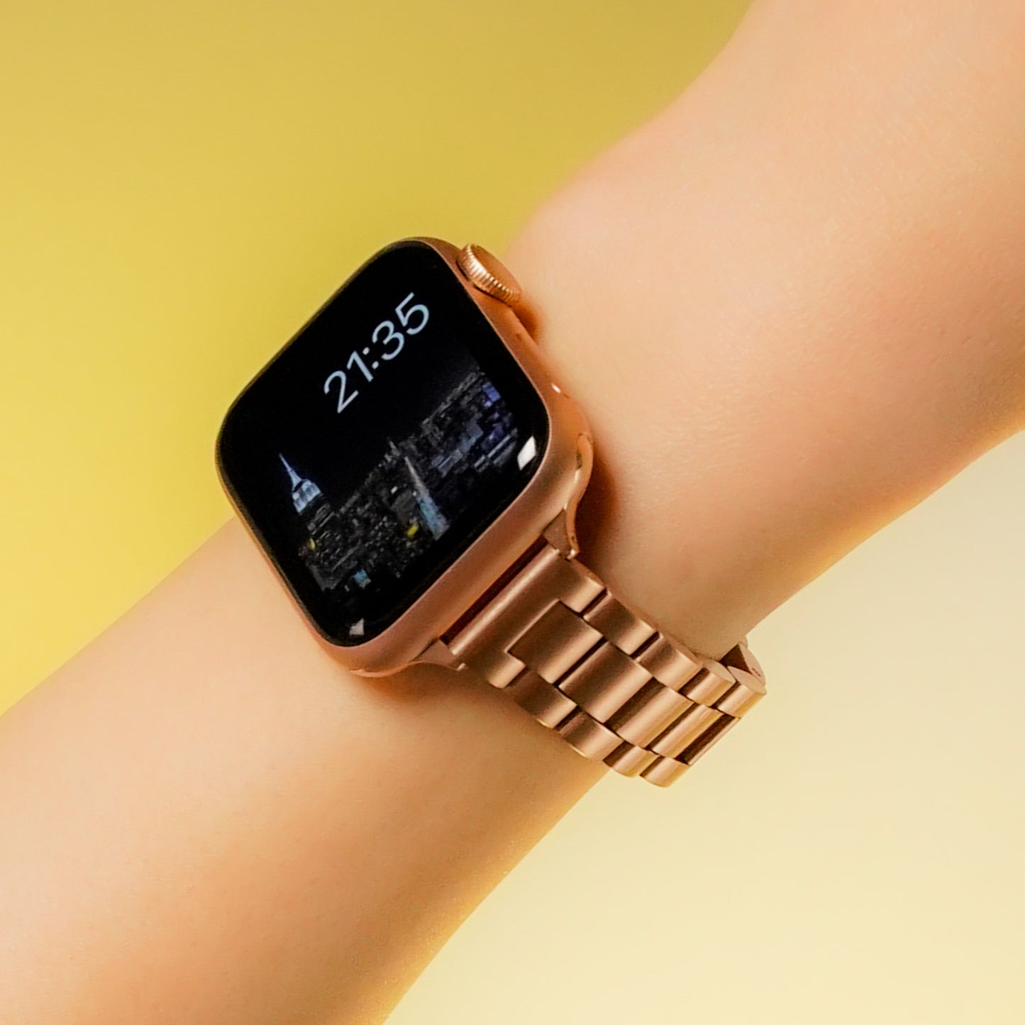 Triple Stainless Steel Slim Apple Watch Band Apple Watch