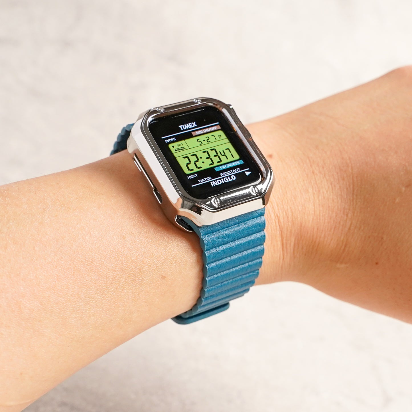 マグネット ループ カラフル レザー アップルウォッチバンド ユニセックス Apple Watch ベルト