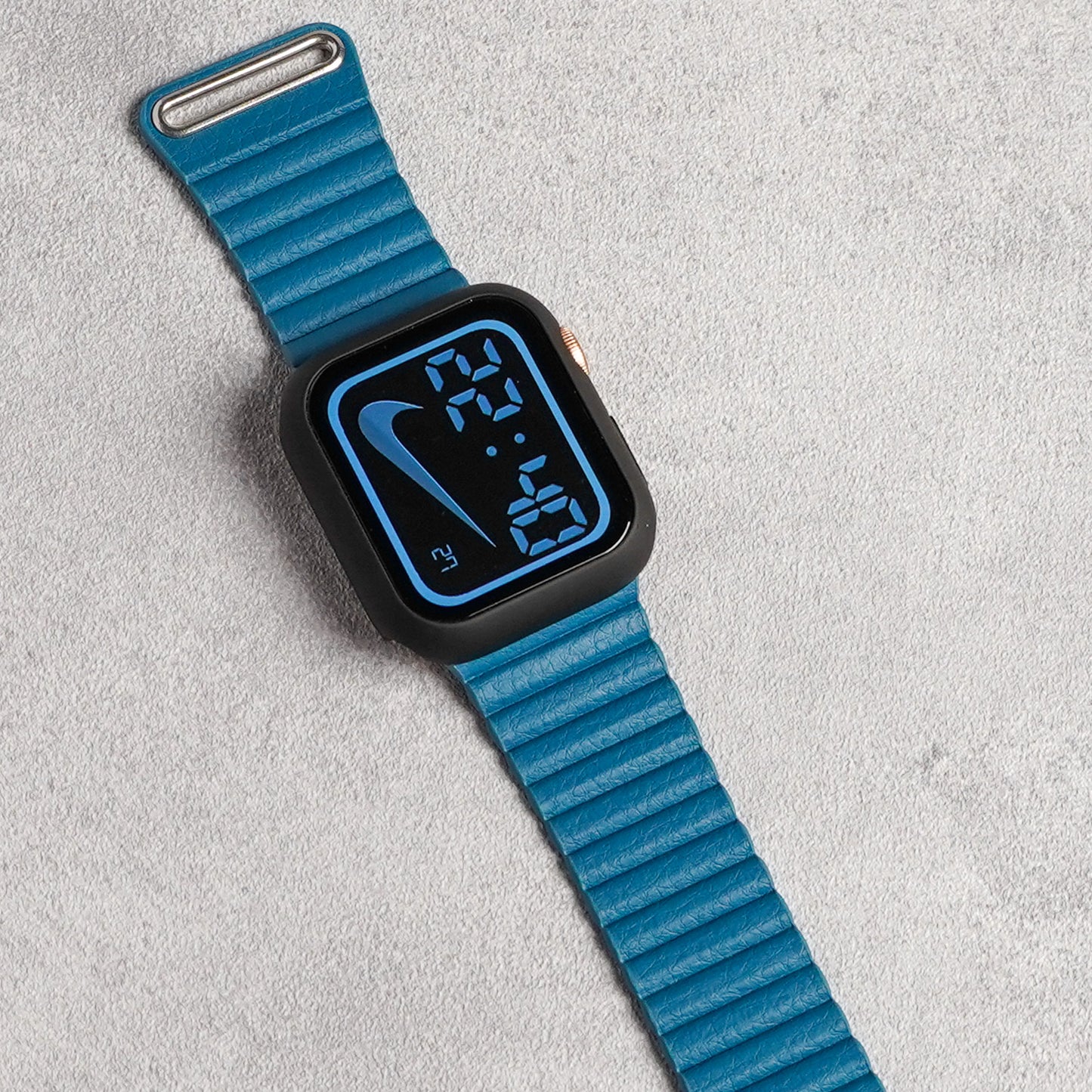 マグネット ループ カラフル レザー アップルウォッチバンド ユニセックス Apple Watch ベルト