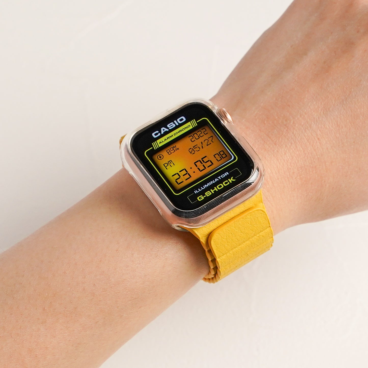 マグネット ループ カラフル レザー アップルウォッチバンド ユニセックス Apple Watch ベルト