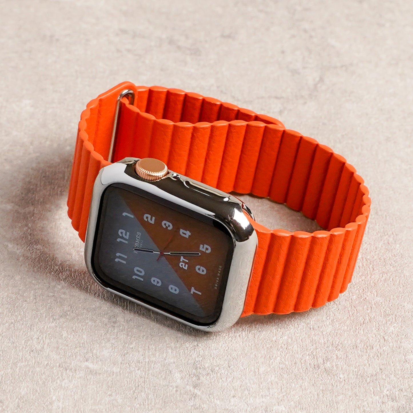 マグネット ループ カラフル レザー アップルウォッチバンド ユニセックス Apple Watch ベルト