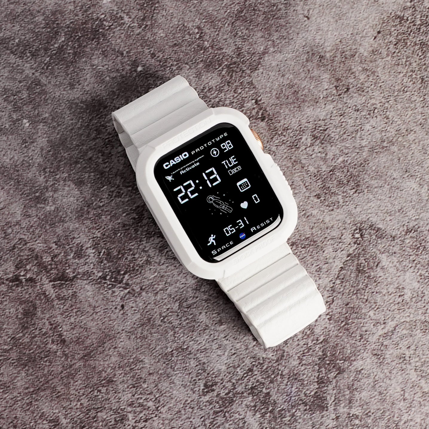 TPU Protect Matte Protective Frame Soft Type Apple Watch Half Cover Case Apple Watch
