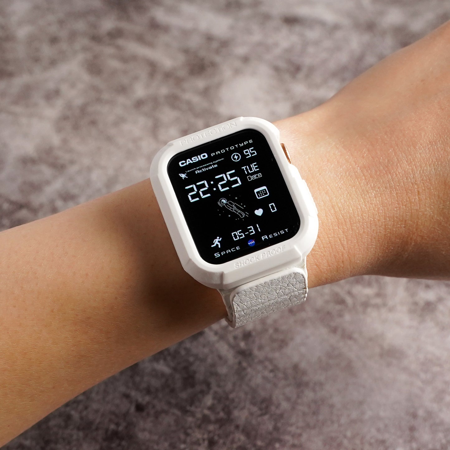 TPU Protect Matte Protective Frame Soft Type Apple Watch Half Cover Case Apple Watch