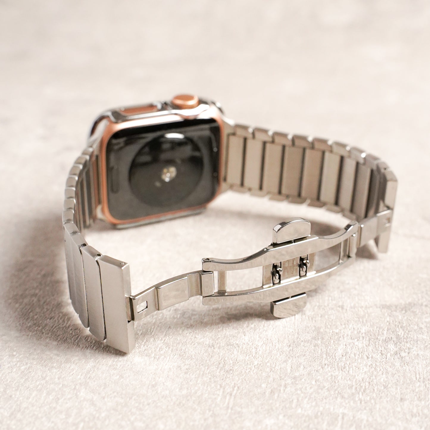 Stainless Steel Single Type Apple Watch Band Apple Watch