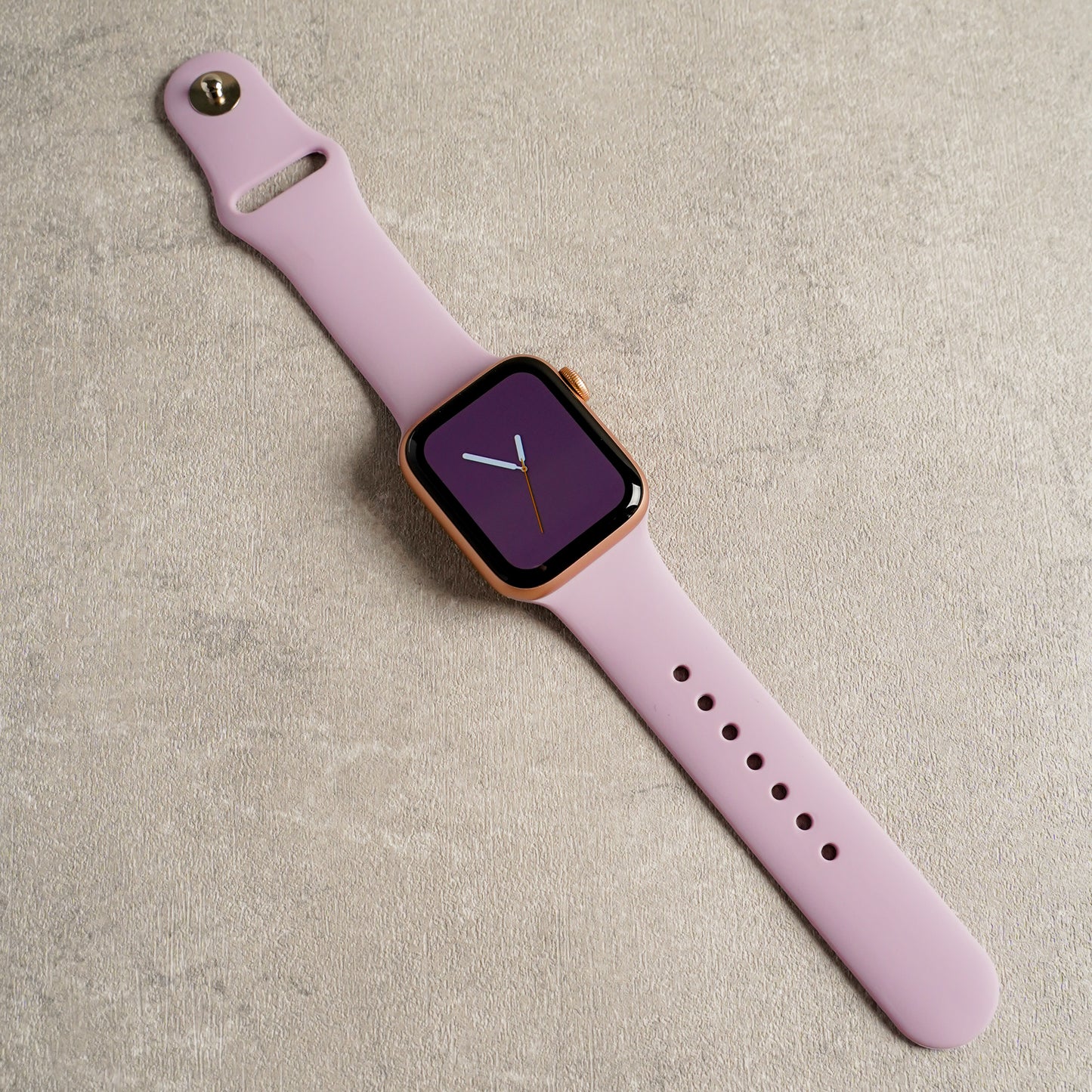 シリコン スポーツ くすみ パステル モノトーン アップルウォッチバンド Apple Watch ベルト