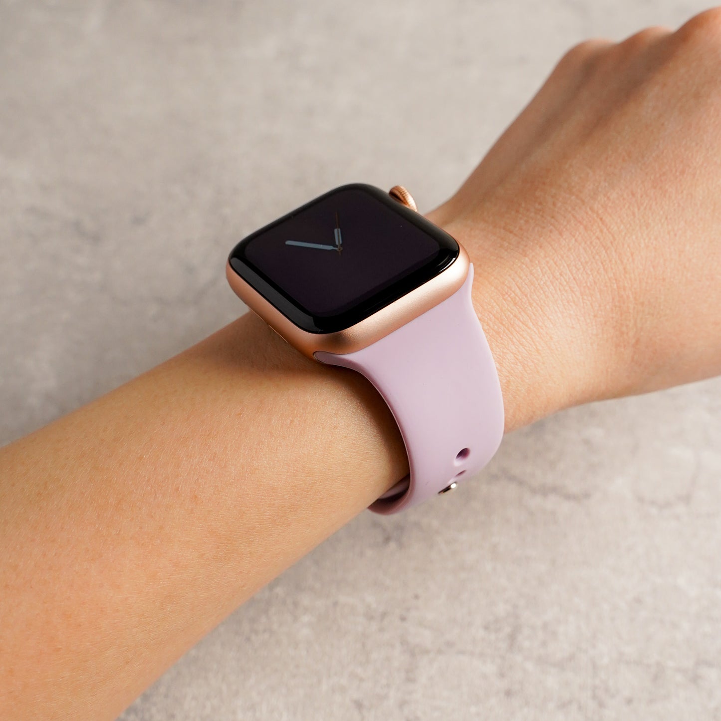 シリコン スポーツ くすみ パステル モノトーン アップルウォッチバンド Apple Watch ベルト