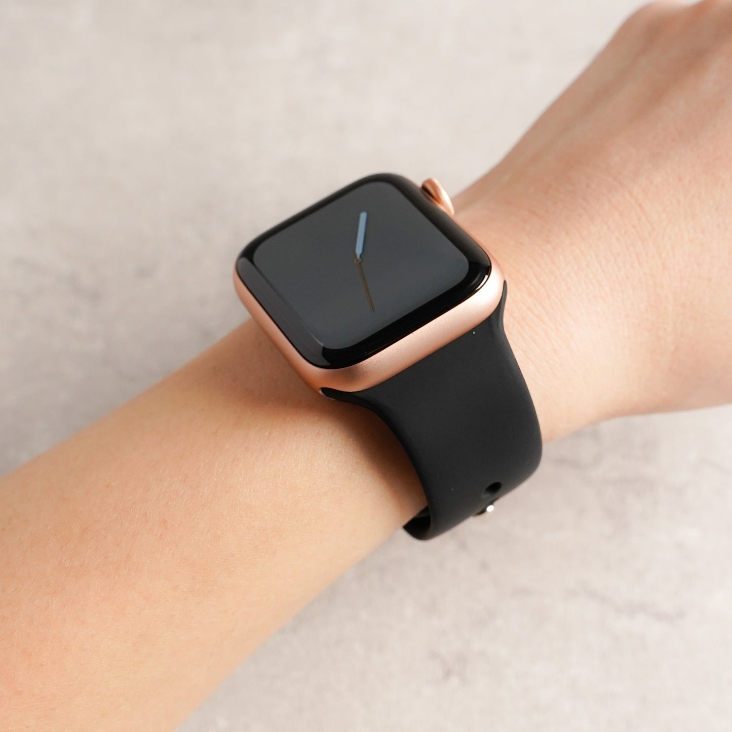 シリコン スポーツ くすみ パステル モノトーン アップルウォッチバンド Apple Watch ベルト