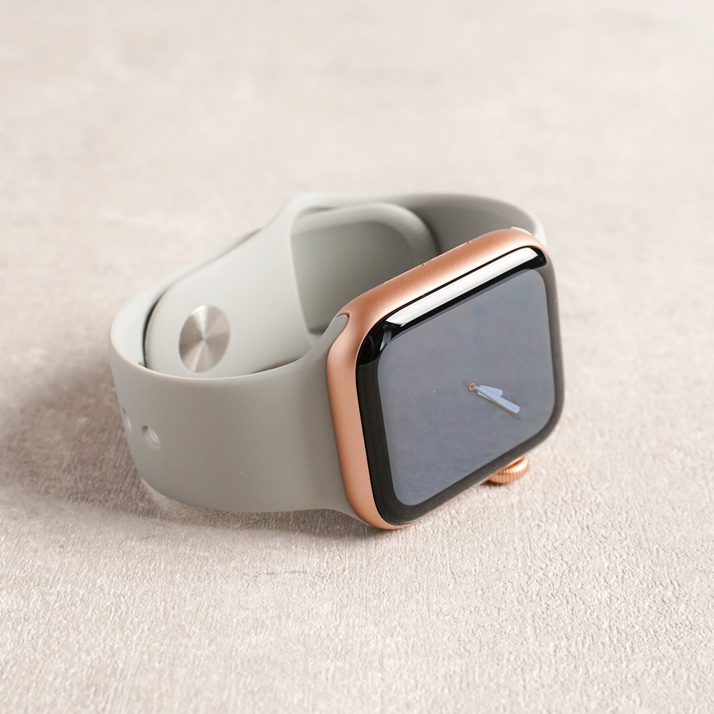 シリコン スポーツ くすみ パステル モノトーン アップルウォッチバンド Apple Watch ベルト