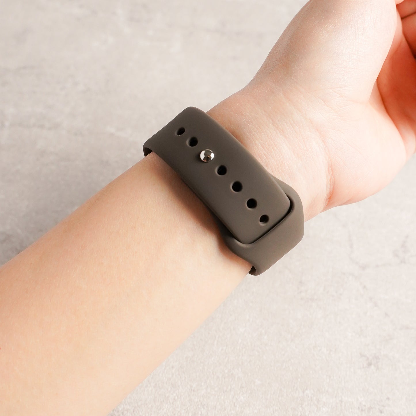 シリコン スポーツ くすみ パステル モノトーン アップルウォッチバンド Apple Watch ベルト