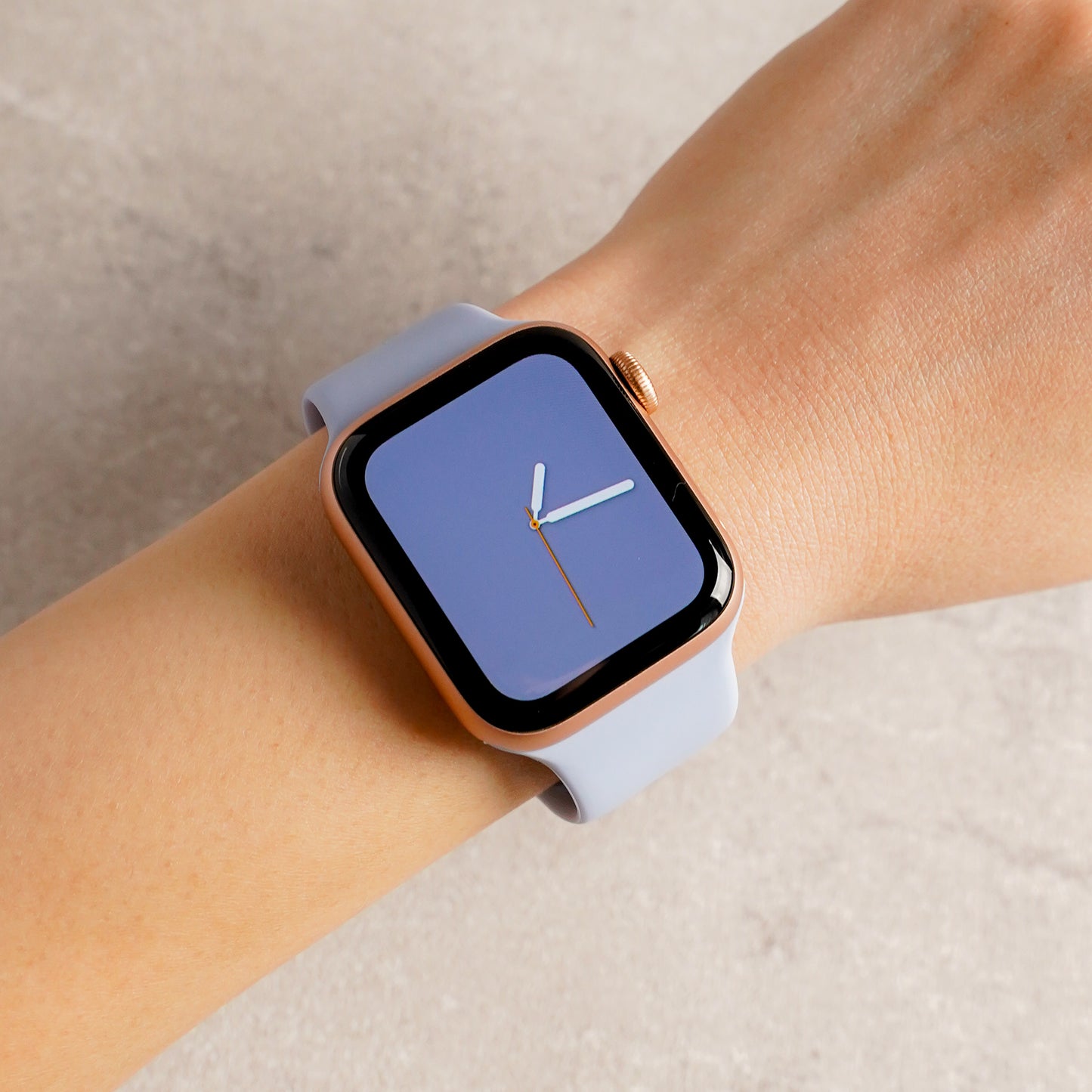 シリコン スポーツ くすみ パステル モノトーン アップルウォッチバンド Apple Watch ベルト