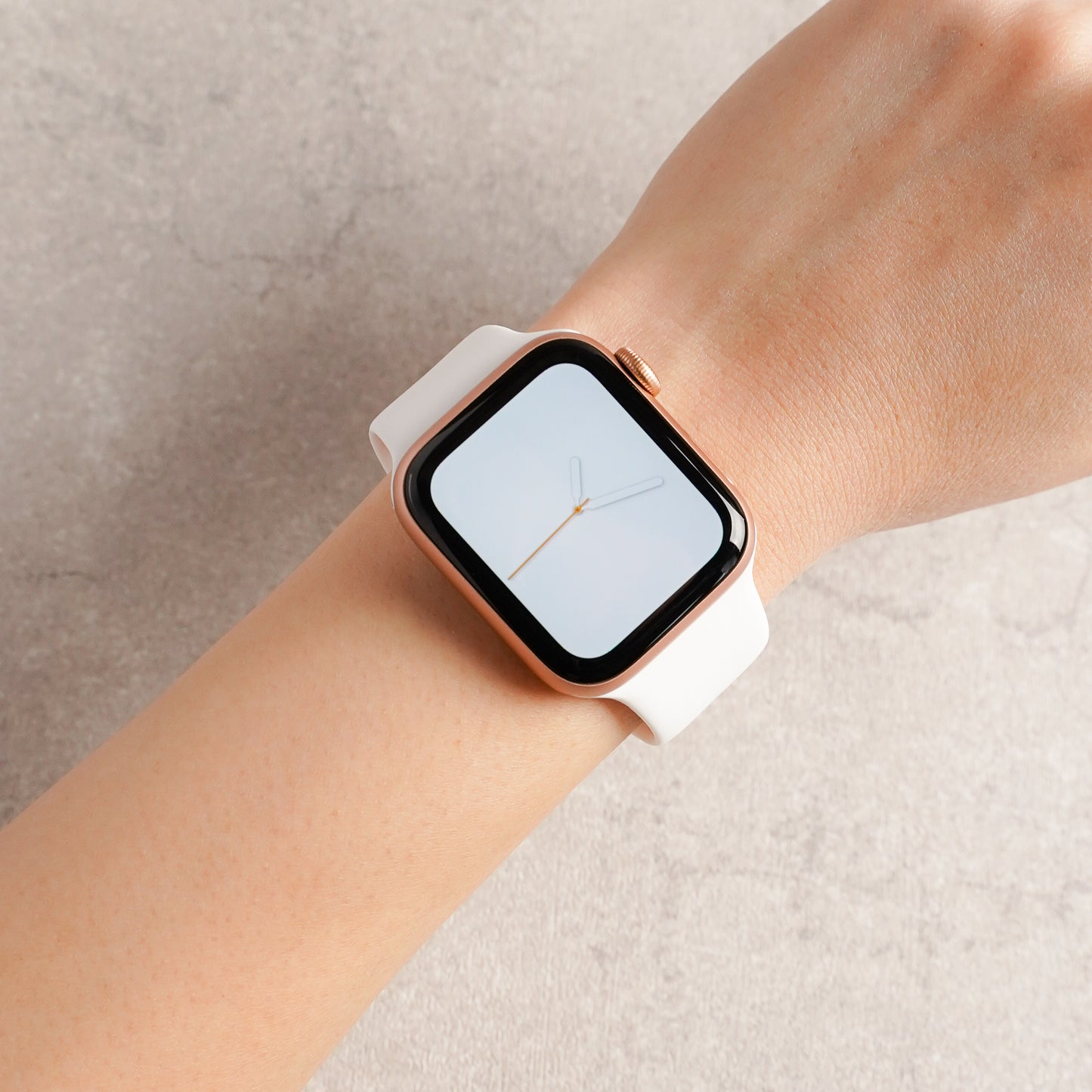 シリコン スポーツ くすみ パステル モノトーン アップルウォッチバンド Apple Watch ベルト