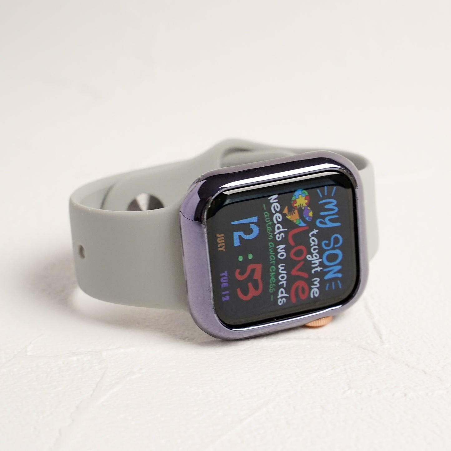 シリコン スポーツ くすみ パステル モノトーン アップルウォッチバンド Apple Watch ベルト