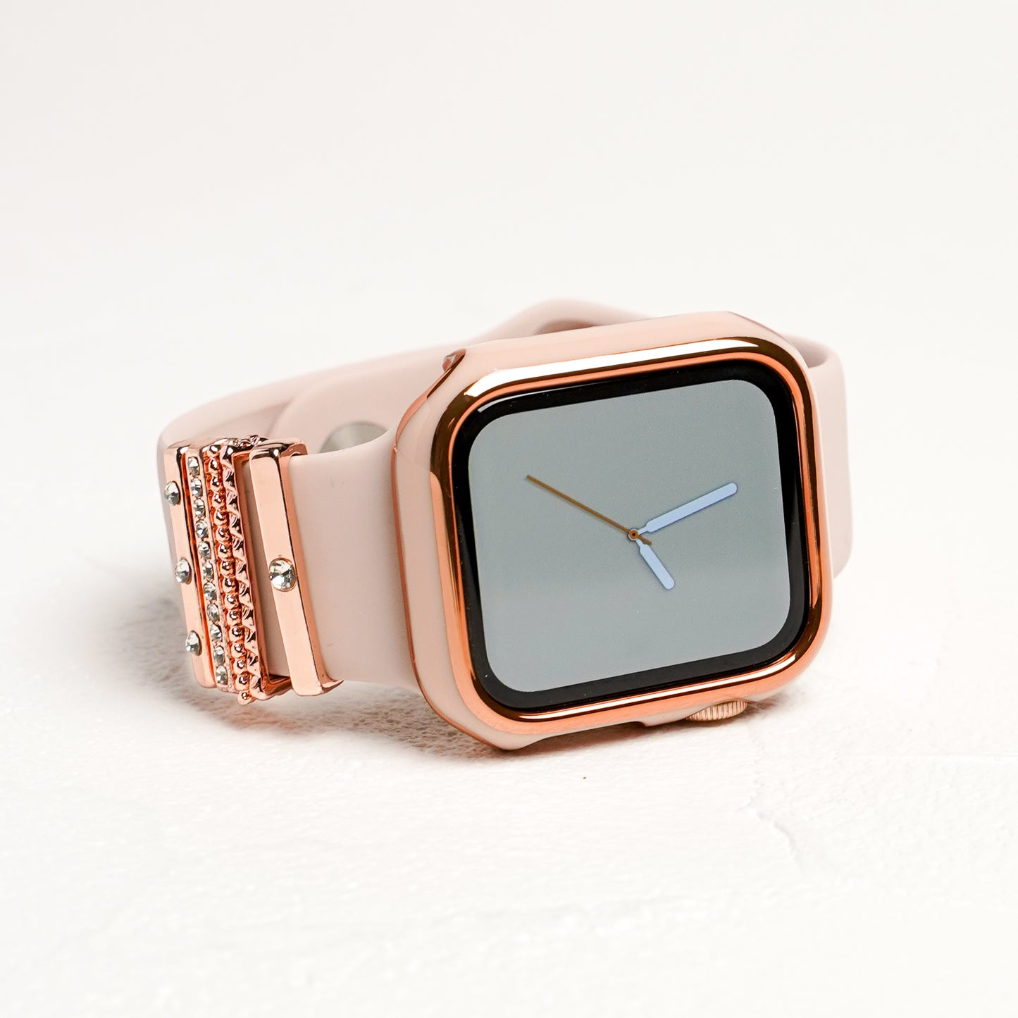 ローズゴールドライン 保護フレーム ガラスなし ハードタイプ アップルウォッチ ケース Apple Watch