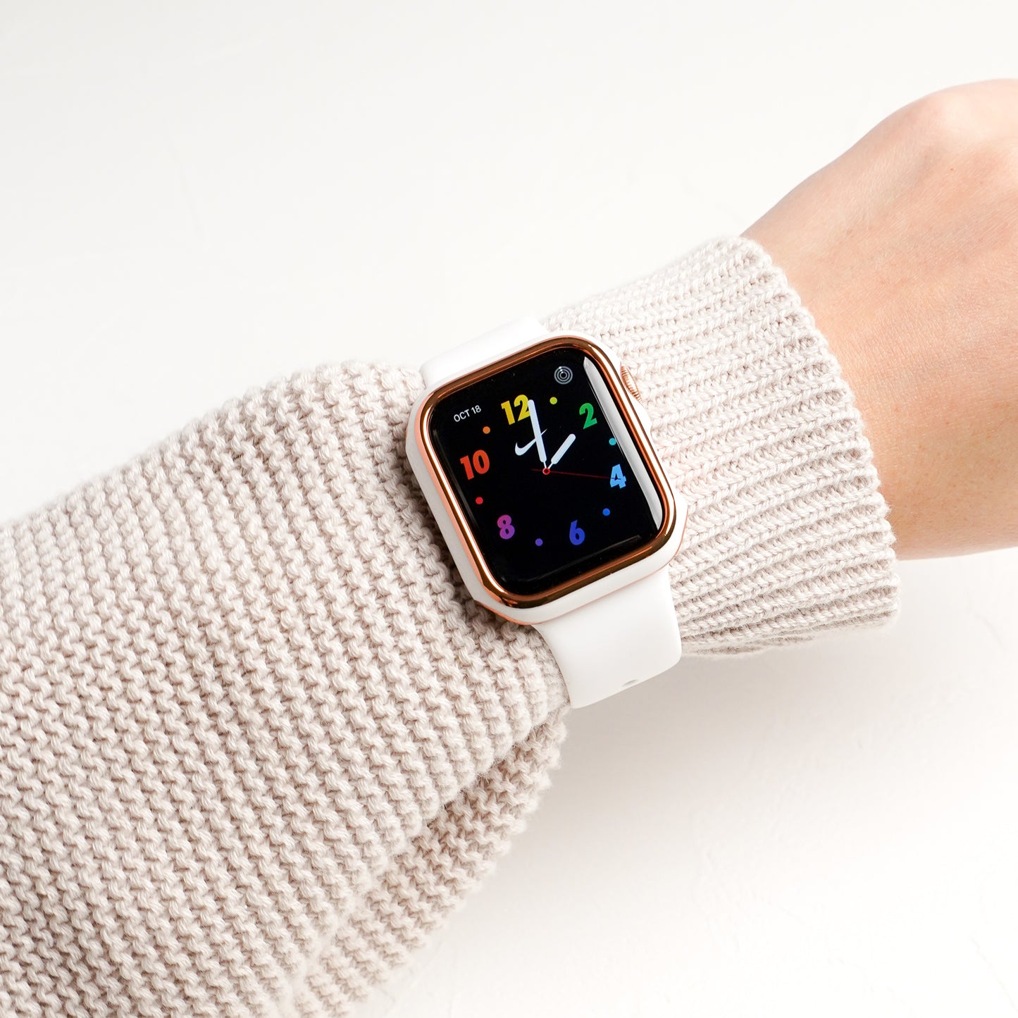 シリコン スポーツ くすみ パステル モノトーン アップルウォッチバンド Apple Watch ベルト