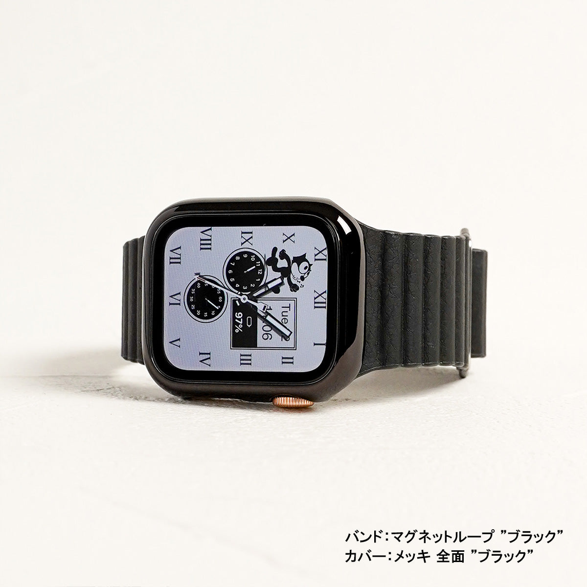 メッキ 全面 保護カバー ハードタイプ アップルウォッチ ケース Apple Watch