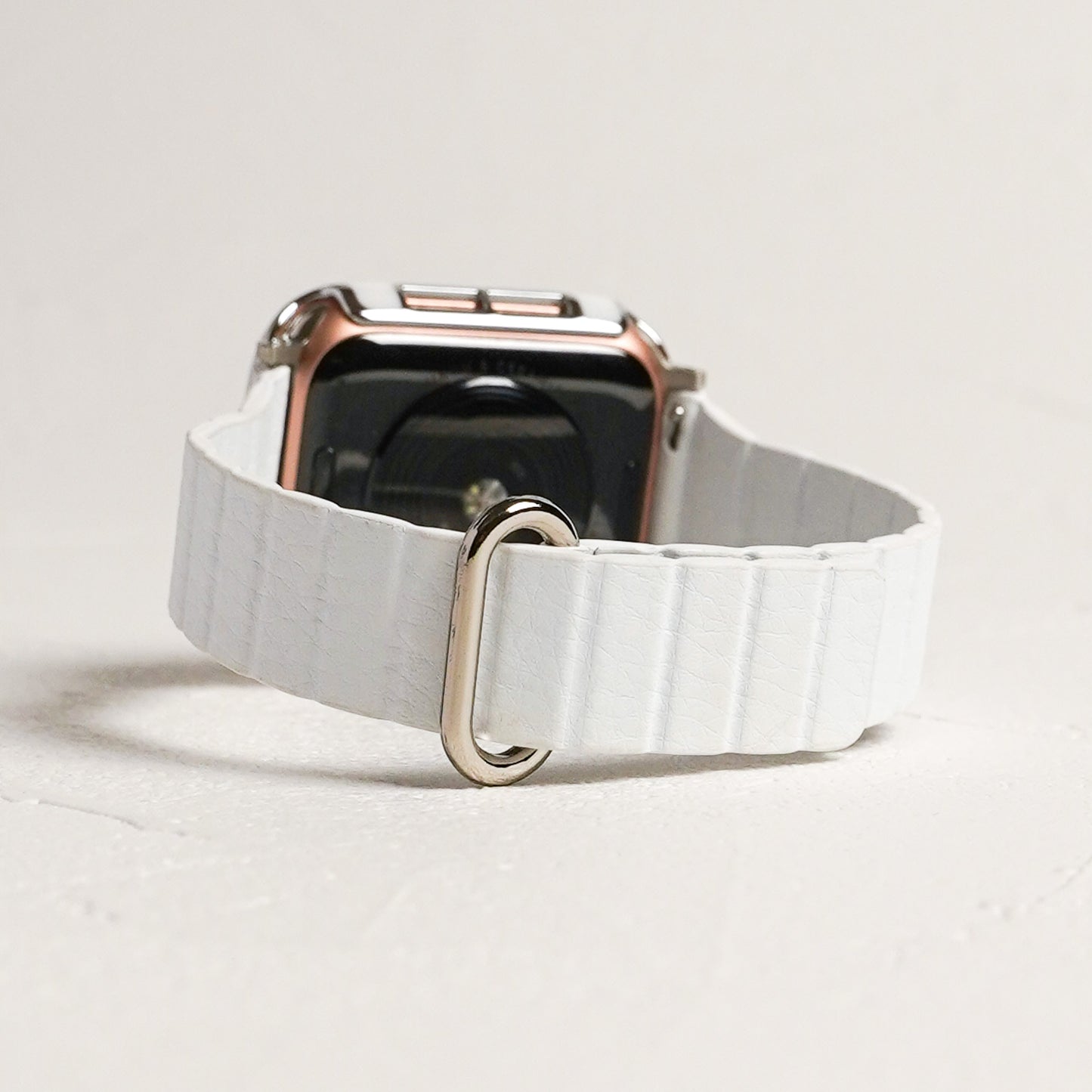 マグネット スリム レザー アップルウォッチバンド レザーループ Apple Watch ベルト