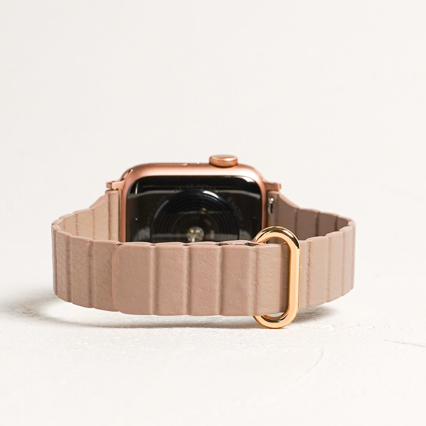 マグネット スリム レザー アップルウォッチバンド レザーループ Apple Watch ベルト