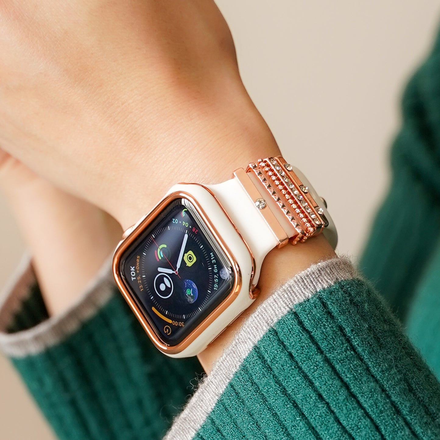 チャーム アクセサリー キラキラ アップルウォッチ Apple Watch