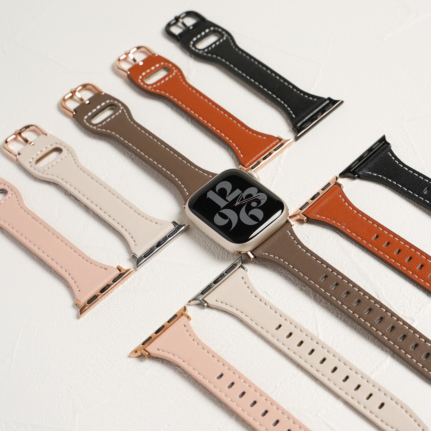 スマートレザー スリム アップルウォッチバンド Apple Watch ベルト