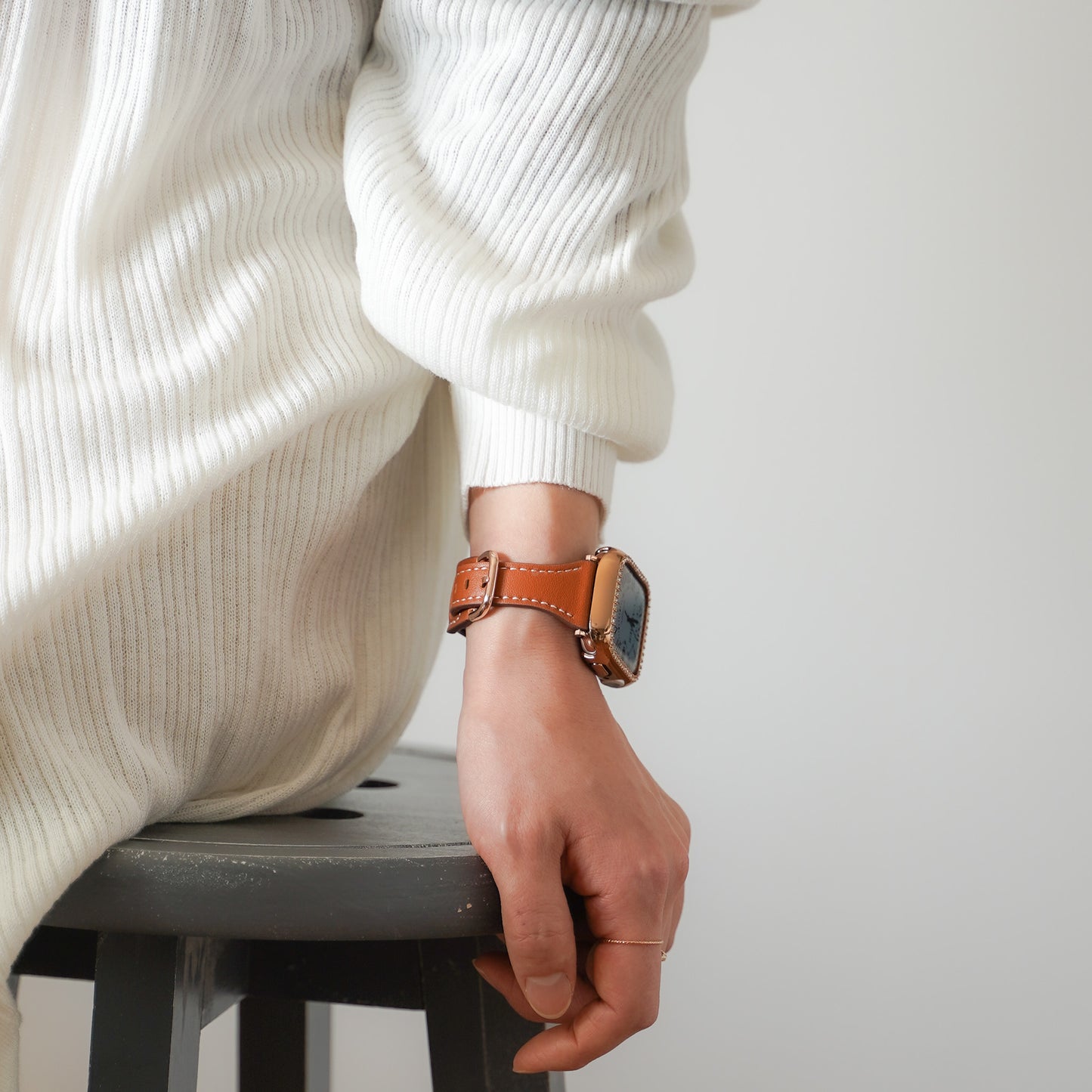 スマートレザー スリム アップルウォッチバンド Apple Watch ベルト