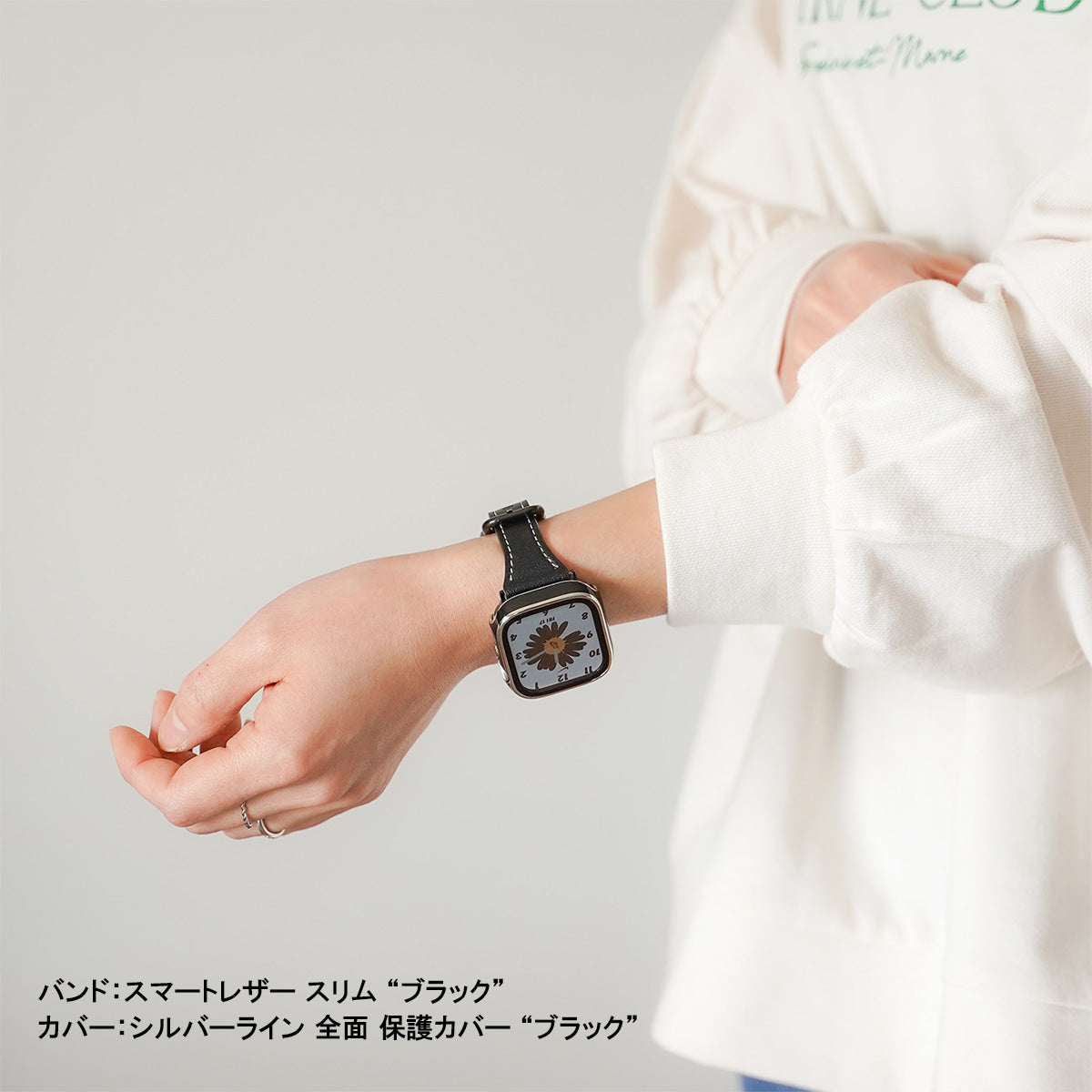 スマートレザー スリム アップルウォッチバンド Apple Watch ベルト