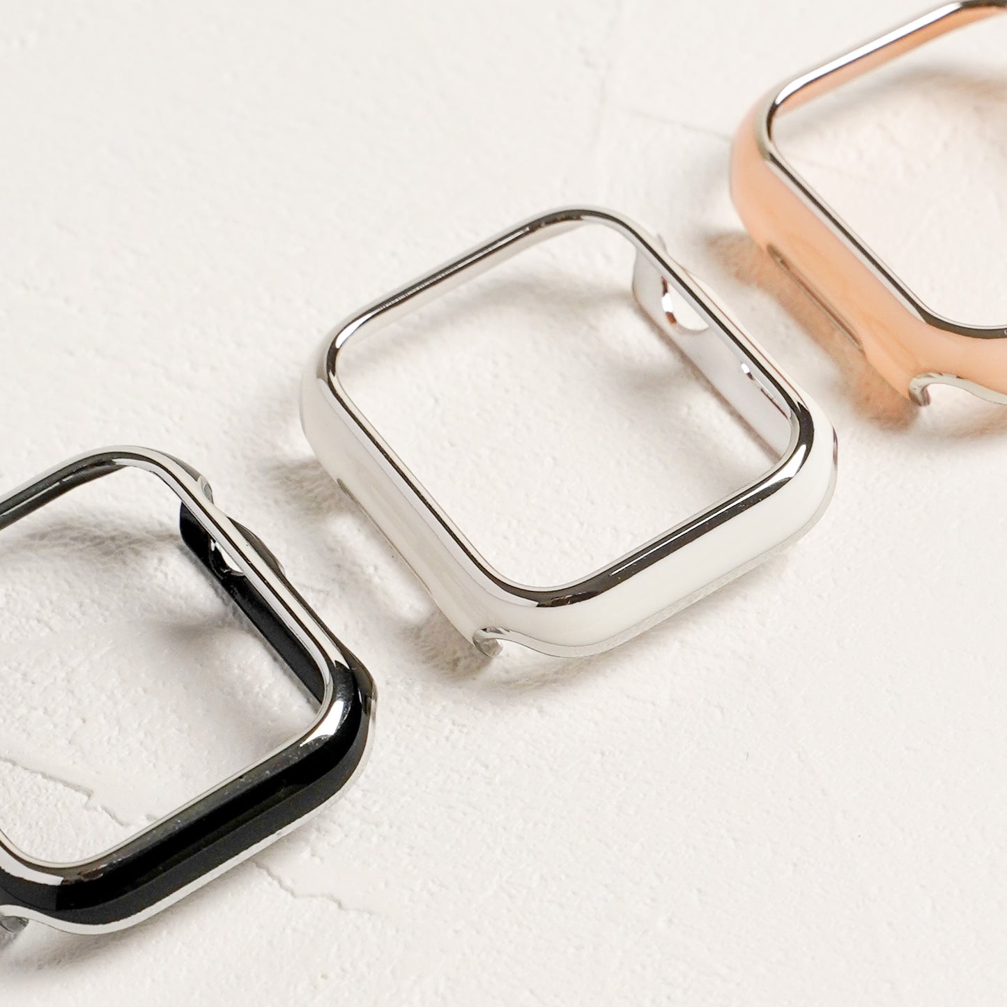 Silver Line Protective Frame Hard Type Apple Watch Case Apple Watch