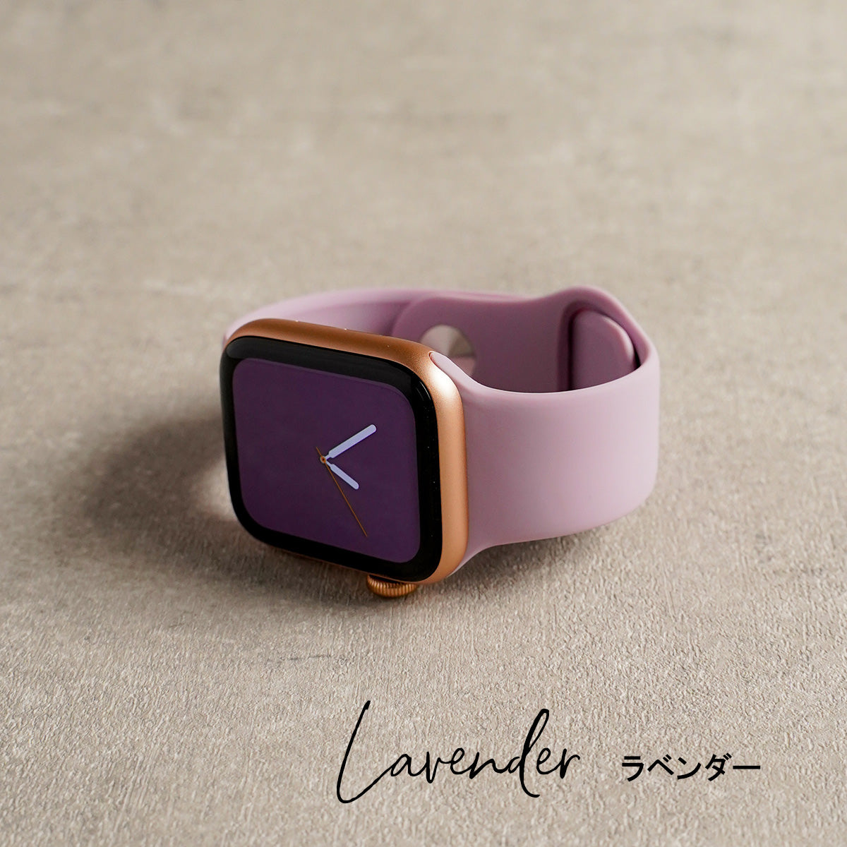 シリコン スポーツ くすみ パステル モノトーン アップルウォッチバンド Apple Watch ベルト