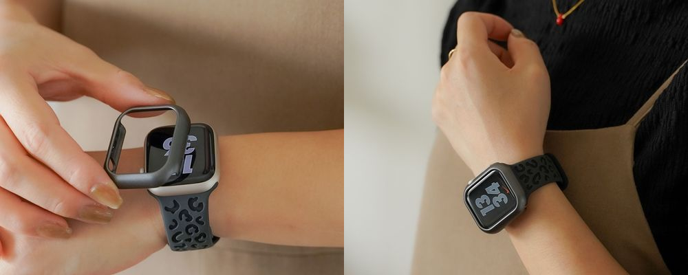 アップルウォッチコーデには欠かせない、シンプルな保護フレームが新登場！