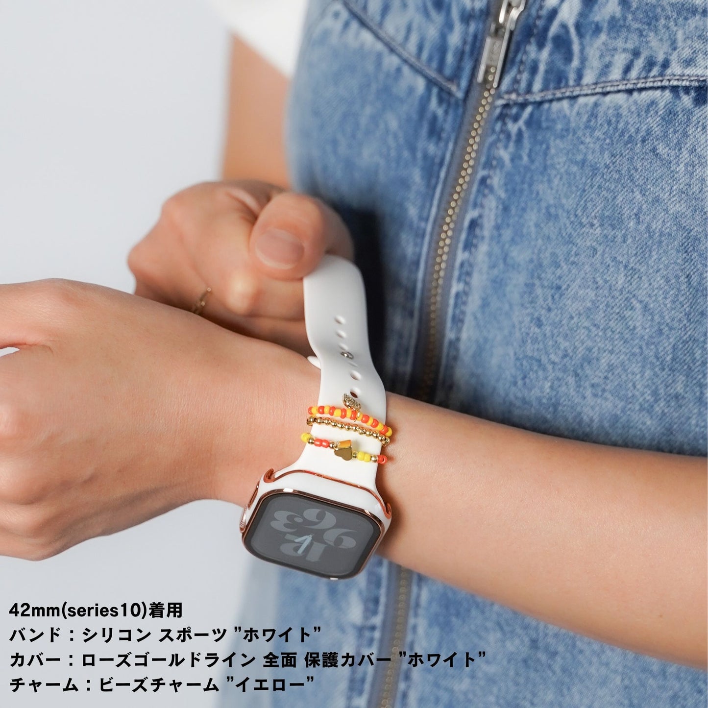 【NEW】新色追加 シリコン スポーツ くすみ パステル アップルウォッチバンド Apple Watch ベルト