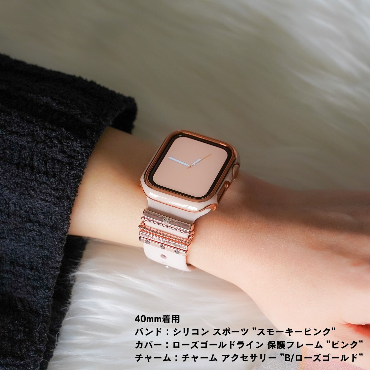 【NEW】新色追加 シリコン スポーツ くすみ パステル アップルウォッチバンド Apple Watch ベルト