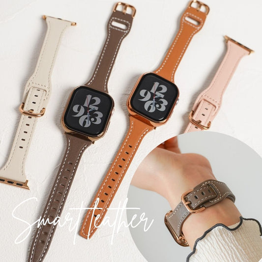 Smart Leather Slim Apple Watch Band Apple Watch