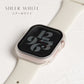 マット 全面 保護カバー ガラス付き ハードタイプ アップルウォッチ ケース Apple Watch
