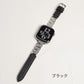【NEW】ラインストーン スリムレザー アップルウォッチバンド Apple Watch ベルト
