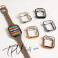 TPU Half Protective Frame Soft Type Apple Watch Cover Apple Watch 