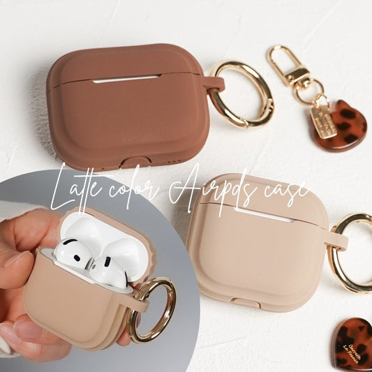 シリコン ラテカラー エアポッズケース AirPods カバー AirPods4 Pro2 case