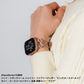 リボンチャーム シャイニー ファブリックレザー アップルウォッチバンド Apple Watch ベルト