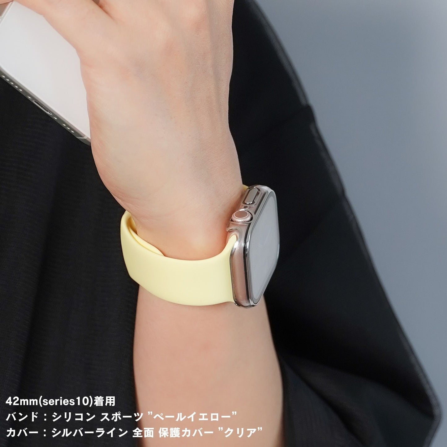 【NEW】新色追加 シリコン スポーツ くすみ パステル アップルウォッチバンド Apple Watch ベルト