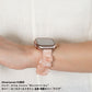 【NEW】スリム シュシュ サテン ゴム アップルウォッチバンド Apple Watch ベルト