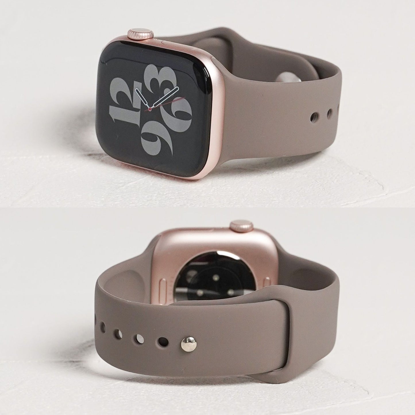 【NEW】新色追加 シリコン スポーツ くすみ パステル アップルウォッチバンド Apple Watch ベルト