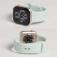 【NEW】新色追加 シリコン スポーツ くすみ パステル アップルウォッチバンド Apple Watch ベルト
