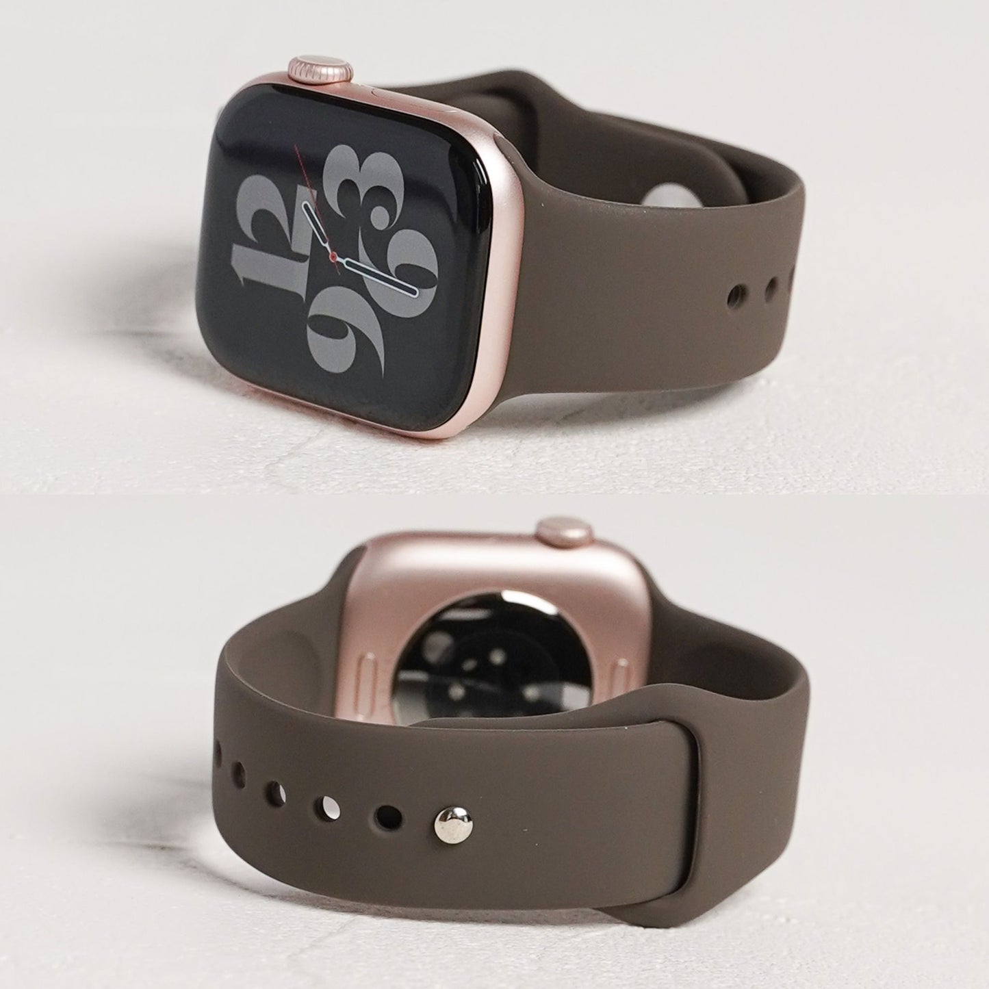 【NEW】新色追加 シリコン スポーツ くすみ パステル アップルウォッチバンド Apple Watch ベルト
