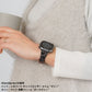 レオパード キャンバスレザー スリム アップルウォッチバンド Apple Watch ベルト