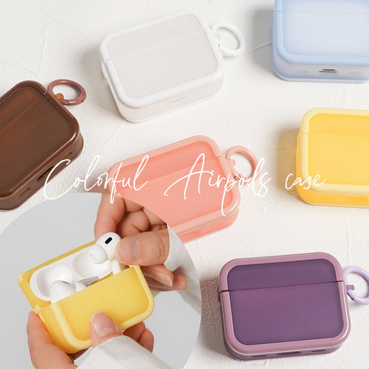 カラフルポップ エアポッズケース AirPods カバー AirPods4 Pro2 case