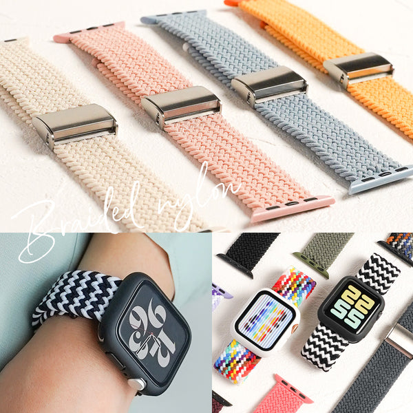 [New color added] Nylon braided sports Apple Watch band Apple Watch 