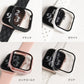 マット 全面 保護カバー ガラス付き ハードタイプ アップルウォッチ ケース Apple Watch