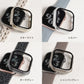 マット 全面 保護カバー ガラス付き ハードタイプ アップルウォッチ ケース Apple Watch