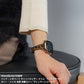 レオパード キャンバスレザー スリム アップルウォッチバンド Apple Watch ベルト