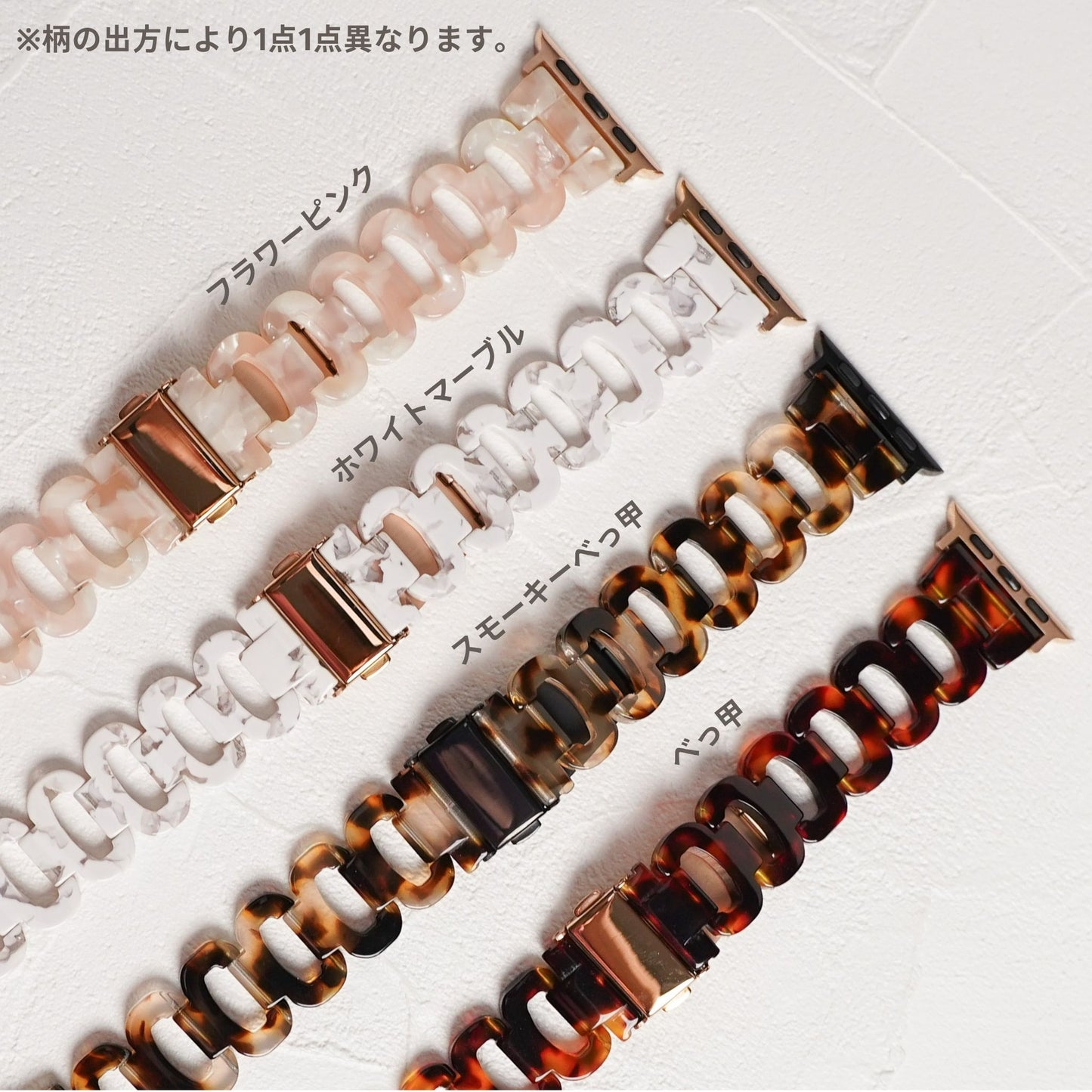 【NEW】樹脂 オープンリング アップルウォッチバンド Apple Watch ベルト