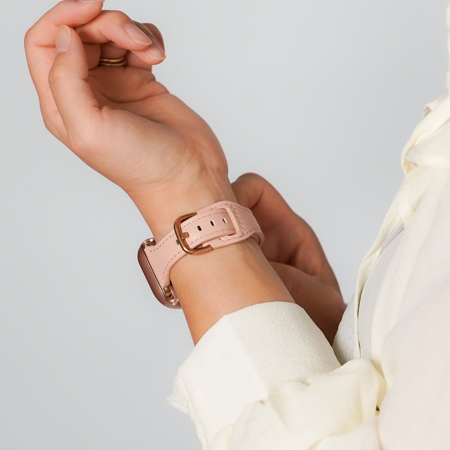 スマートレザー スリム アップルウォッチバンド Apple Watch ベルト